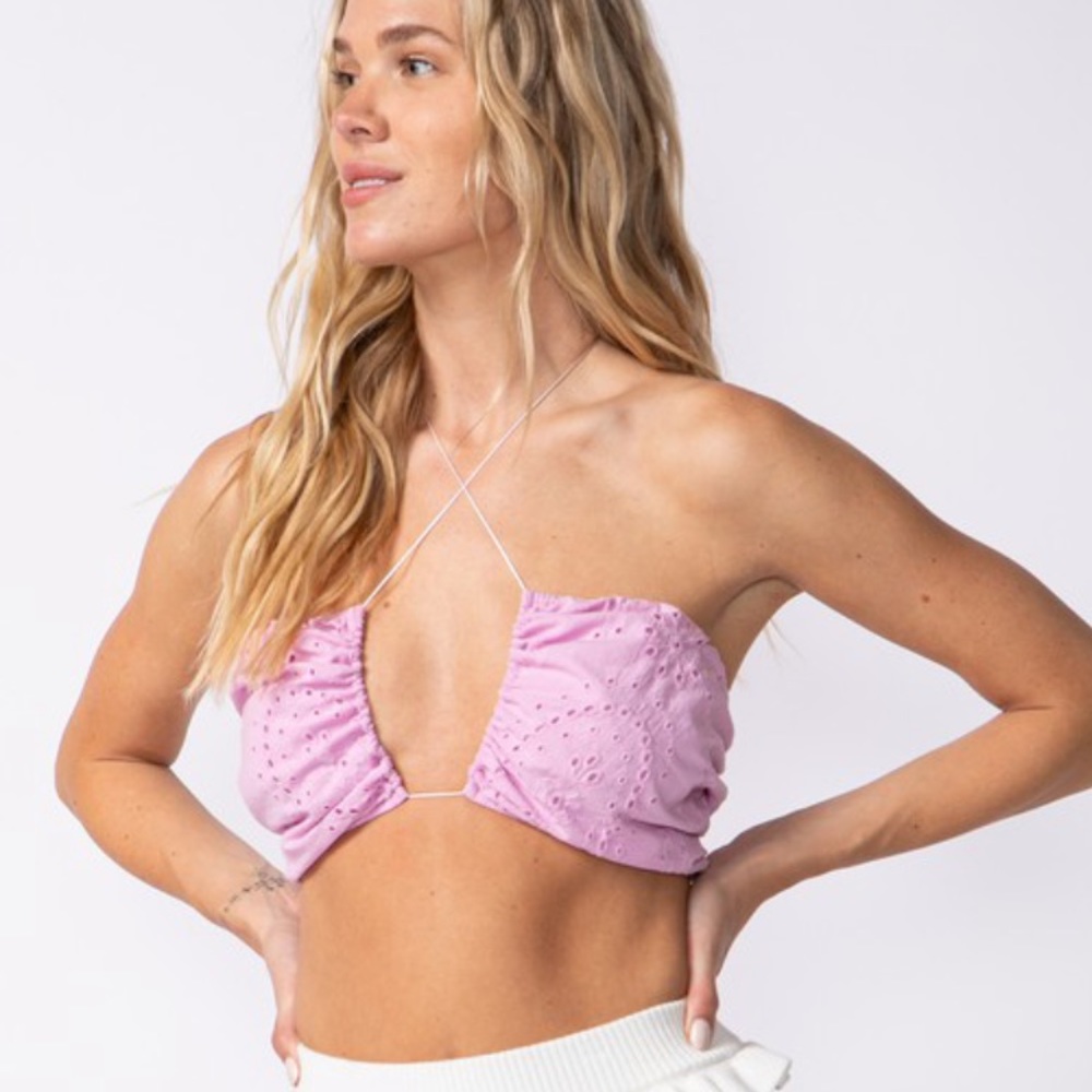 Sexy Criss Cross Crop Top